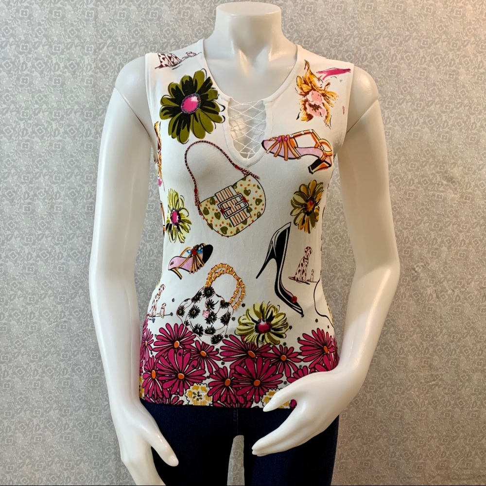 👠Cartise Petite Embellished Fashion Tank👠